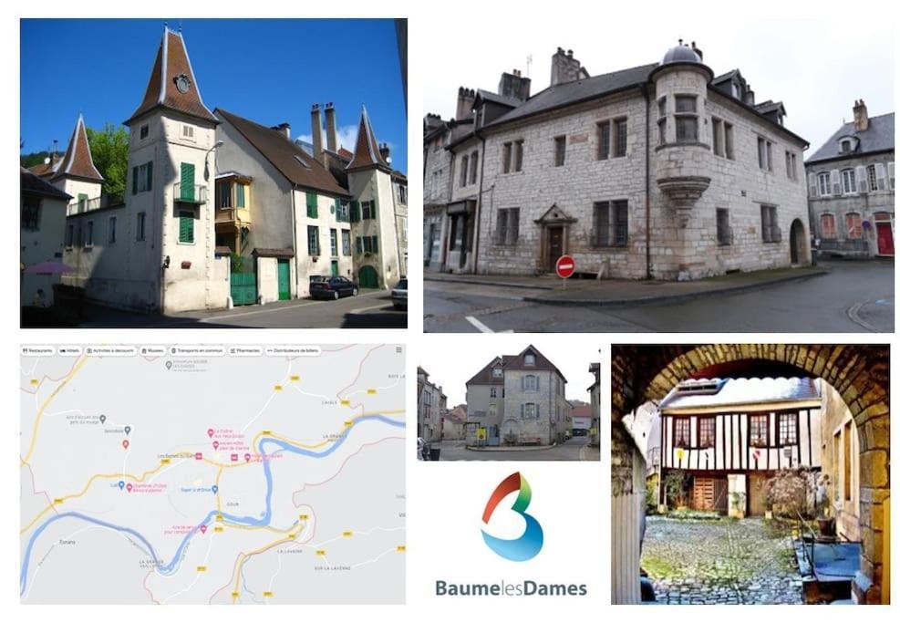 Appartement Meuble Duplex T3. Baume-les-Dames Exteriér fotografie